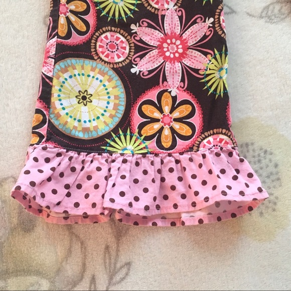 Girls Fall Floral Pants Size 5 - Picture 4 of 7